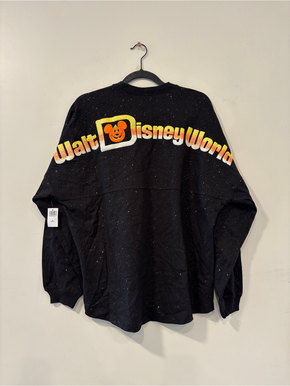 New Disney Disneyland Resort Halloween 2019 Candy Corn Sparkle Spirit Jersey M
